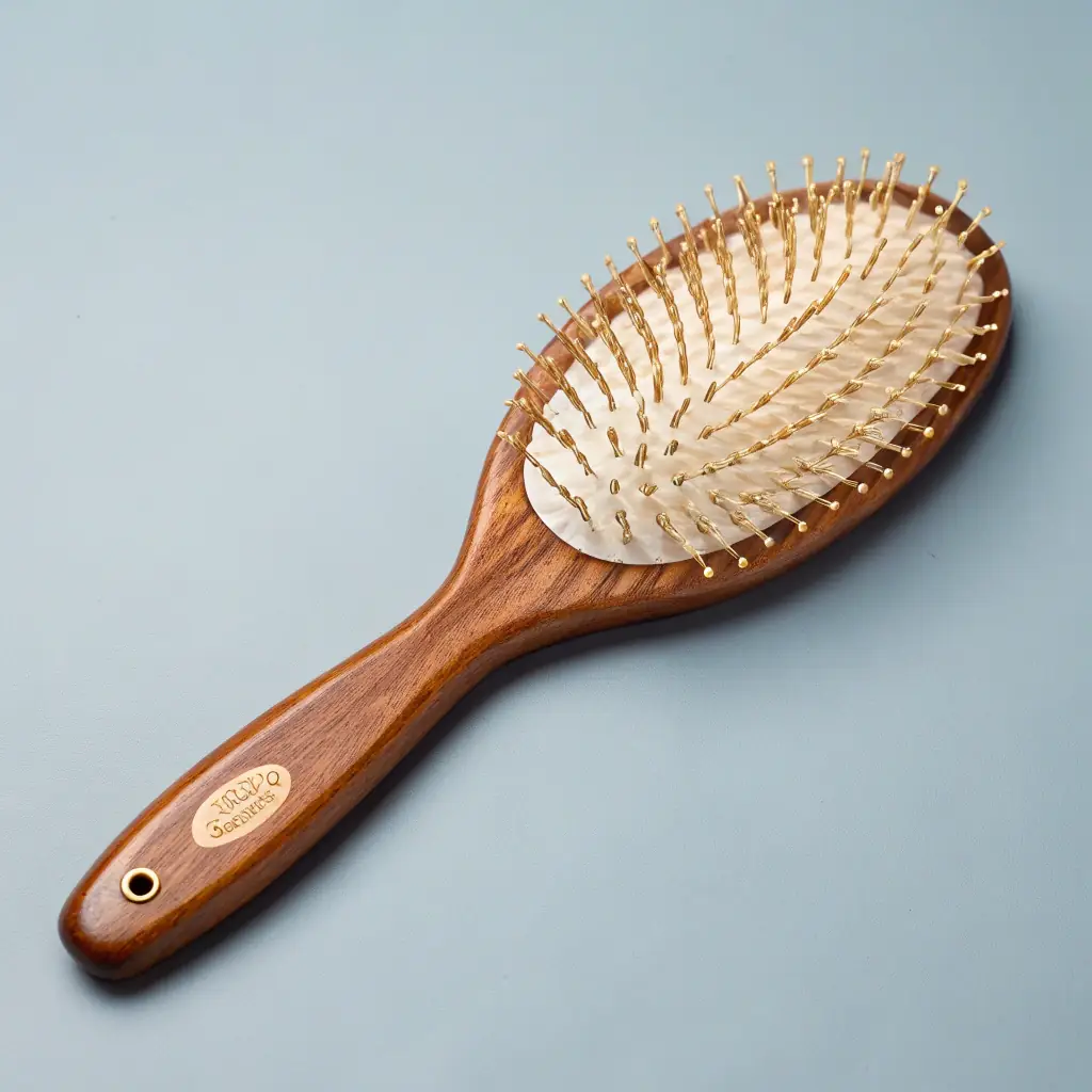 Brosse en bois naturel